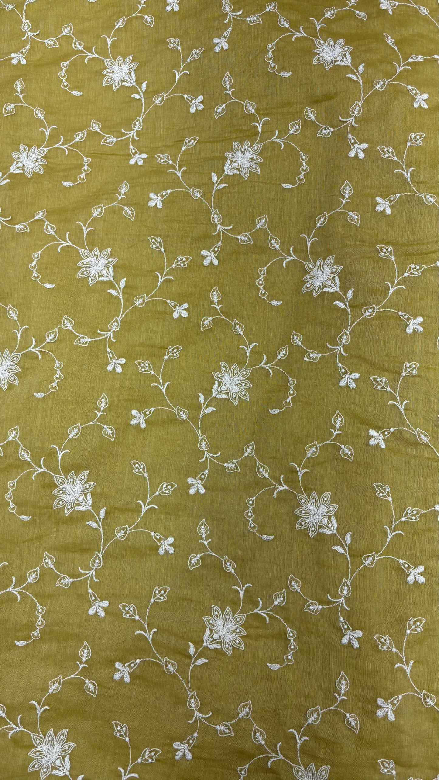 Mul Chanderi Embroidery