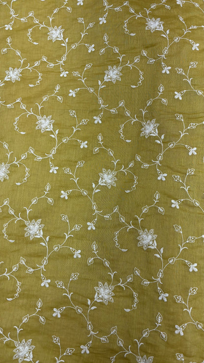Mul Chanderi Embroidery