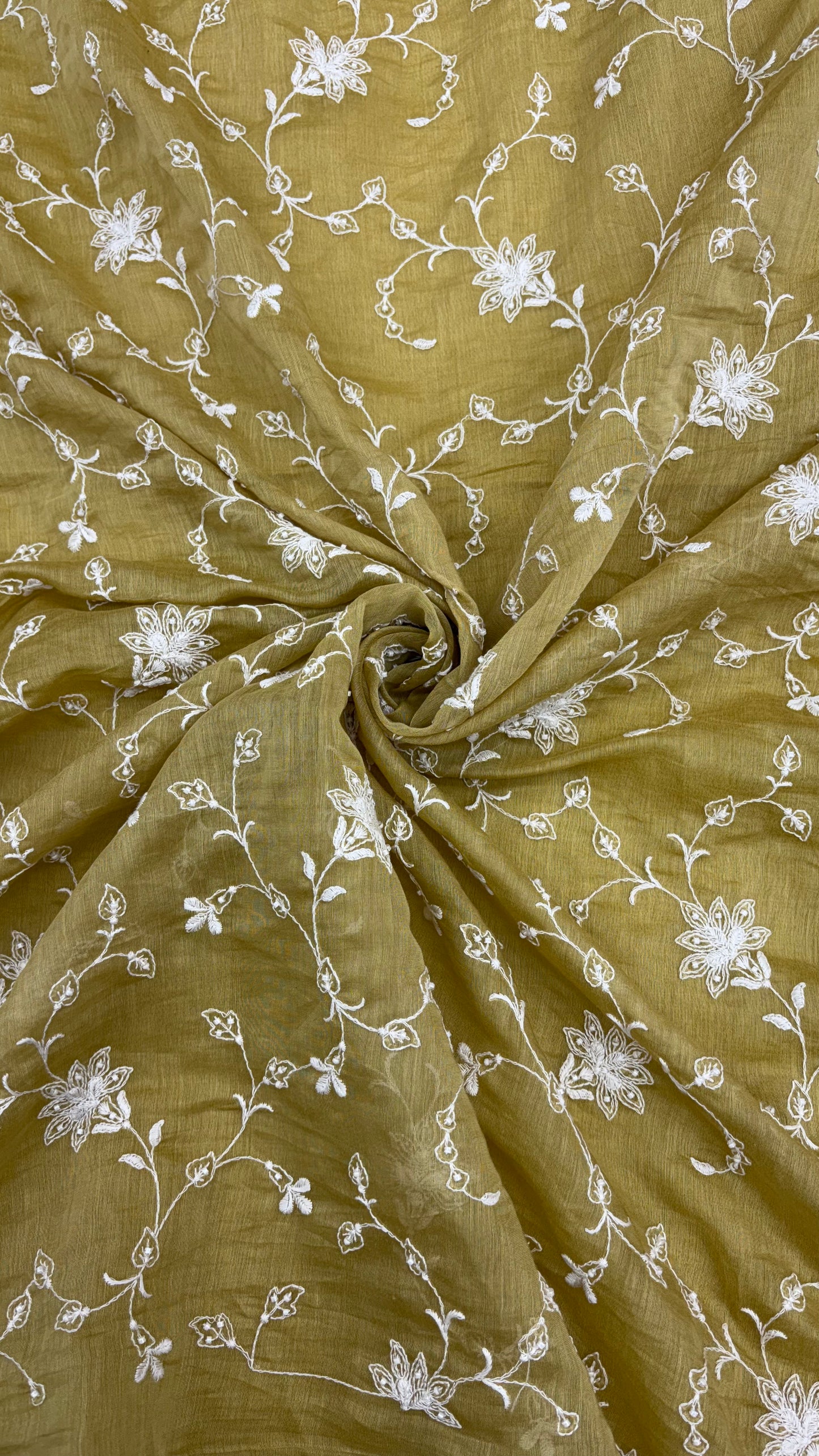 Mul Chanderi Embroidery