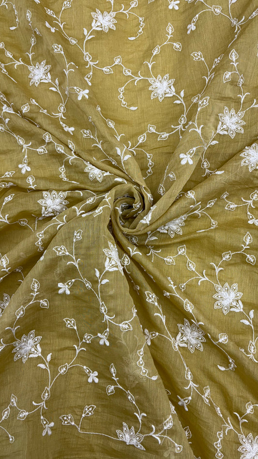 Mul Chanderi Embroidery