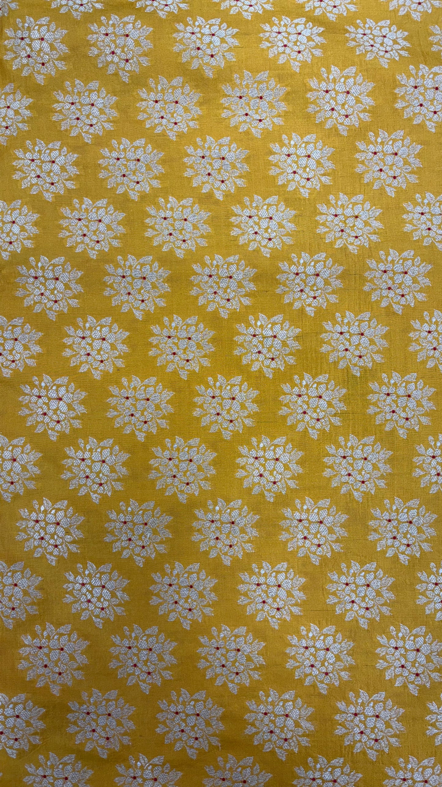 Pure Dupion Minakari Banarsi Silk