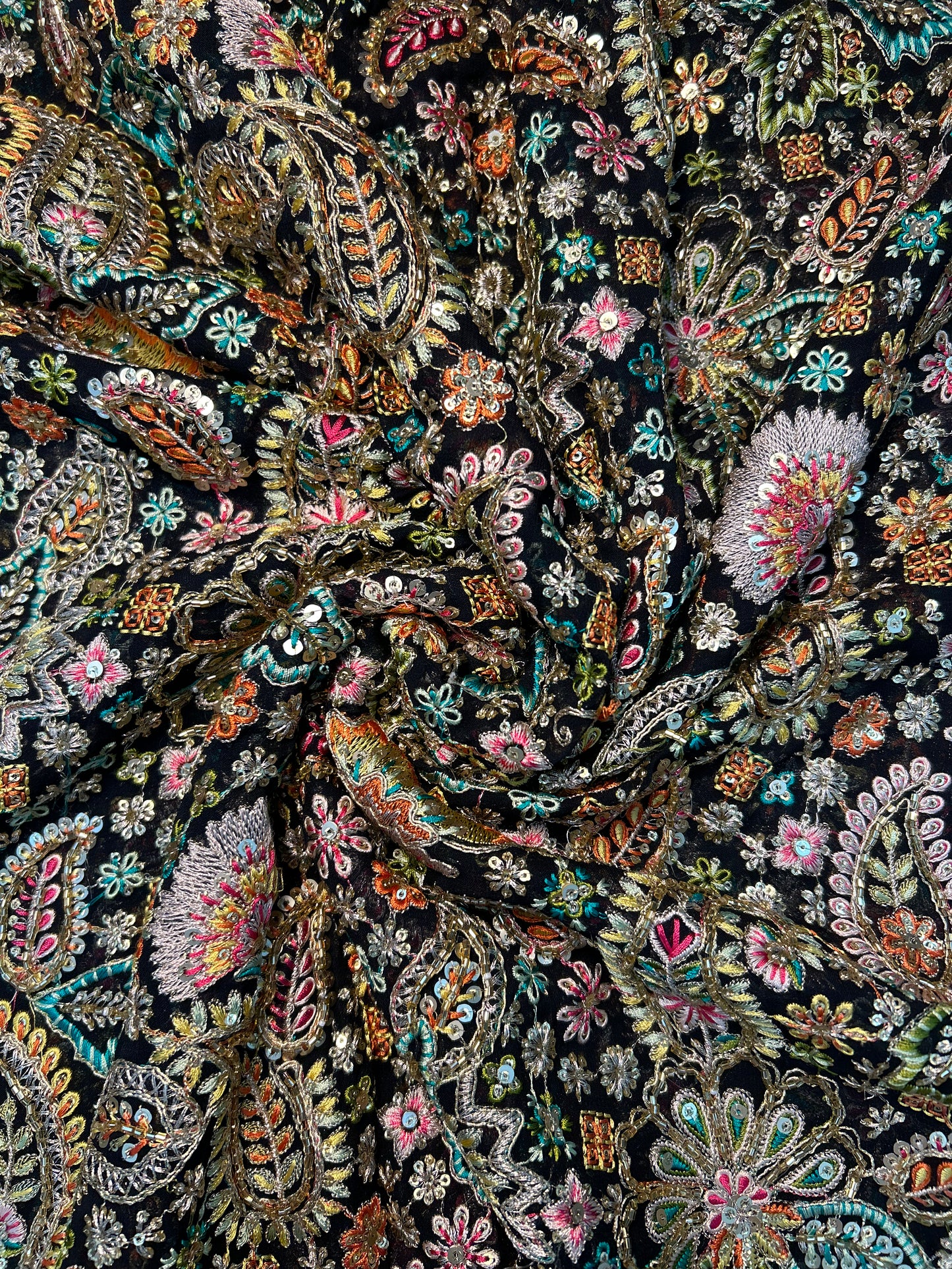 GEORGETTE EMROIDERY DN. 97389