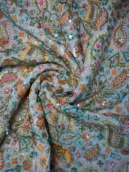 GEORGETTE EMROIDERY DN. 97389