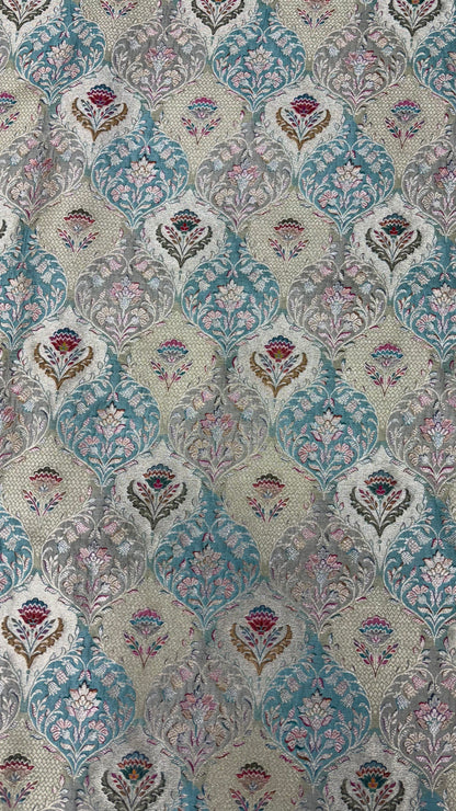 Dupion Silk Mina Brocade