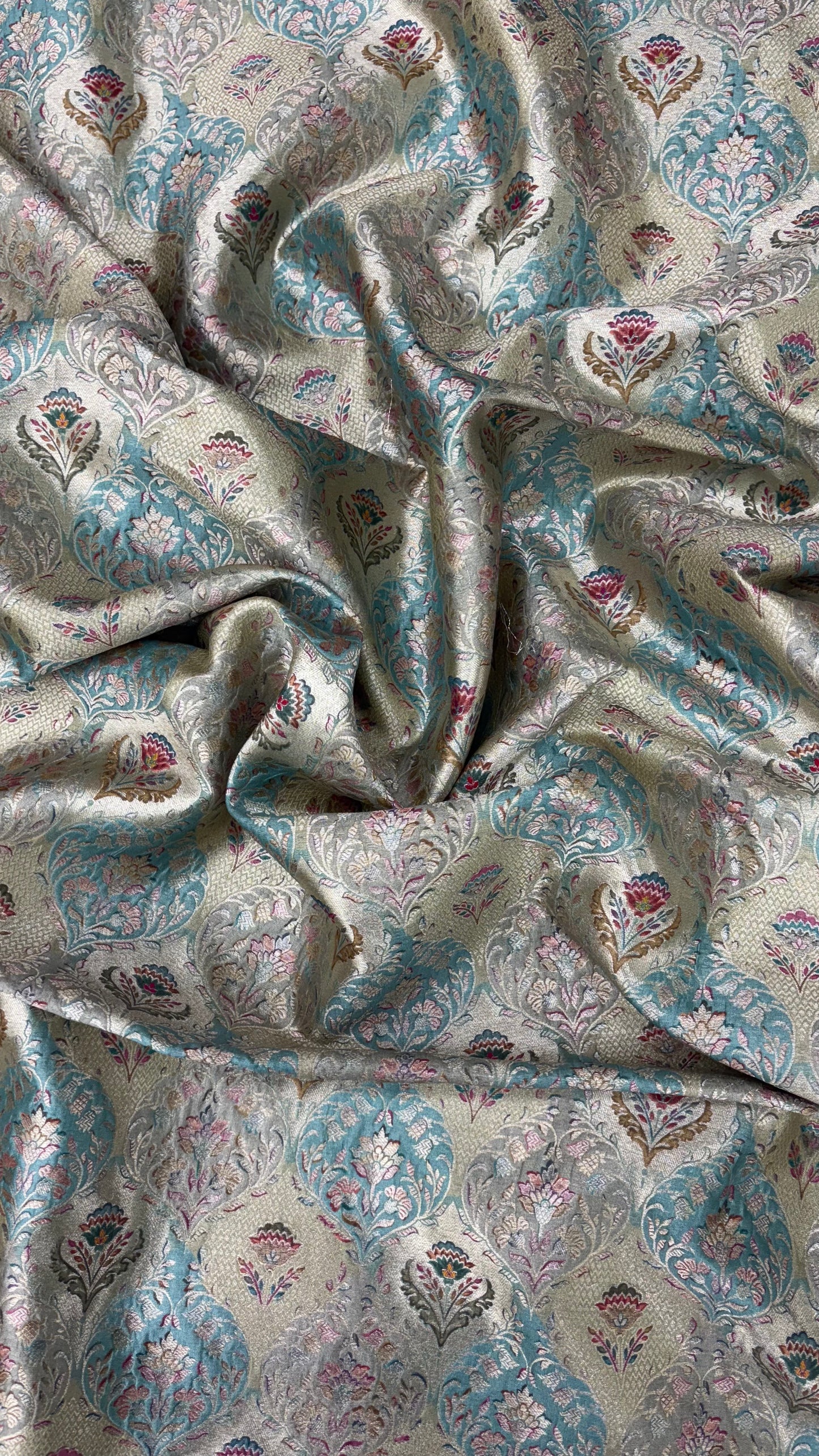 Dupion Silk Mina Brocade