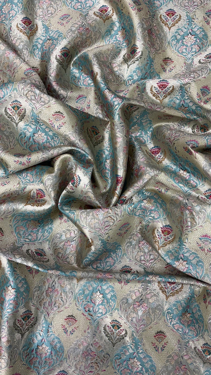 Dupion Silk Mina Brocade