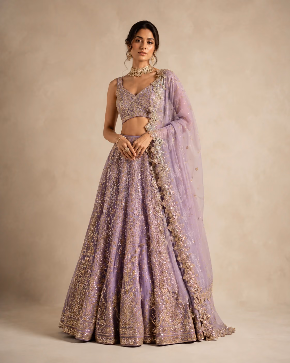 How to Match Lining and Dupatta Fabrics Online